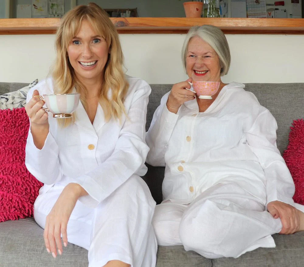 Classic White Linen Pyjama Set - Image 6