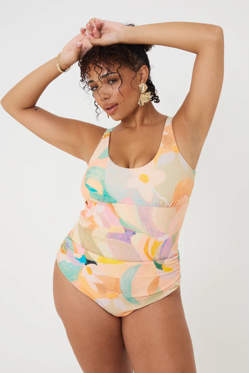 The Original - Exclusive Collaboration Jade Fisher Artist Print Rib Swimsuit - Image 10