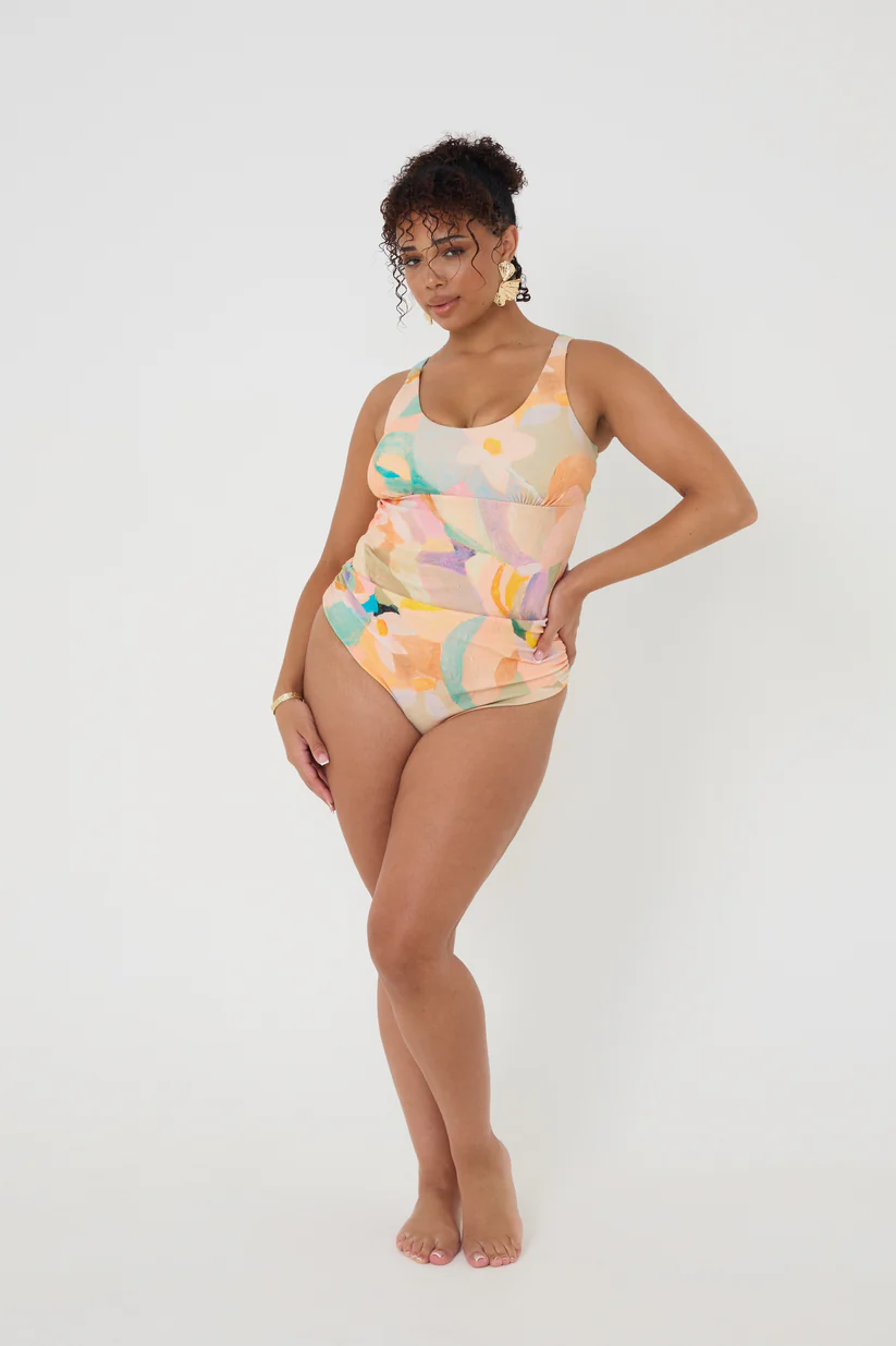 The Original - Exclusive Collaboration Jade Fisher Artist Print Rib Swimsuit - Image 9