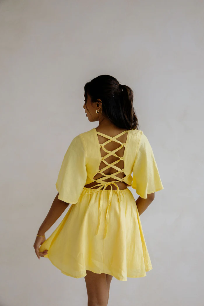 Sunflower Mini Dress - Image 4